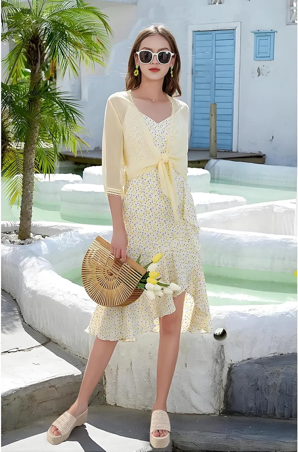 Platform Sandals Espadrilles for Women Wedge Sandals Open Toe Fashion Beach Sandals Spring Summer Shoes for Vacation