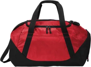 Port Authority Team Duffel BG804, True Red/ Black, OSFA