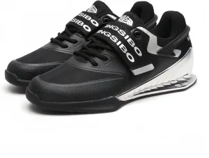 Powerlifting Shoes for Heavy Weightlifting Gym for Crossfit Lifting Training Footwear Weight Lifting for Men Squat Shoes Powerlifting with Rubber Non-Slip Sole