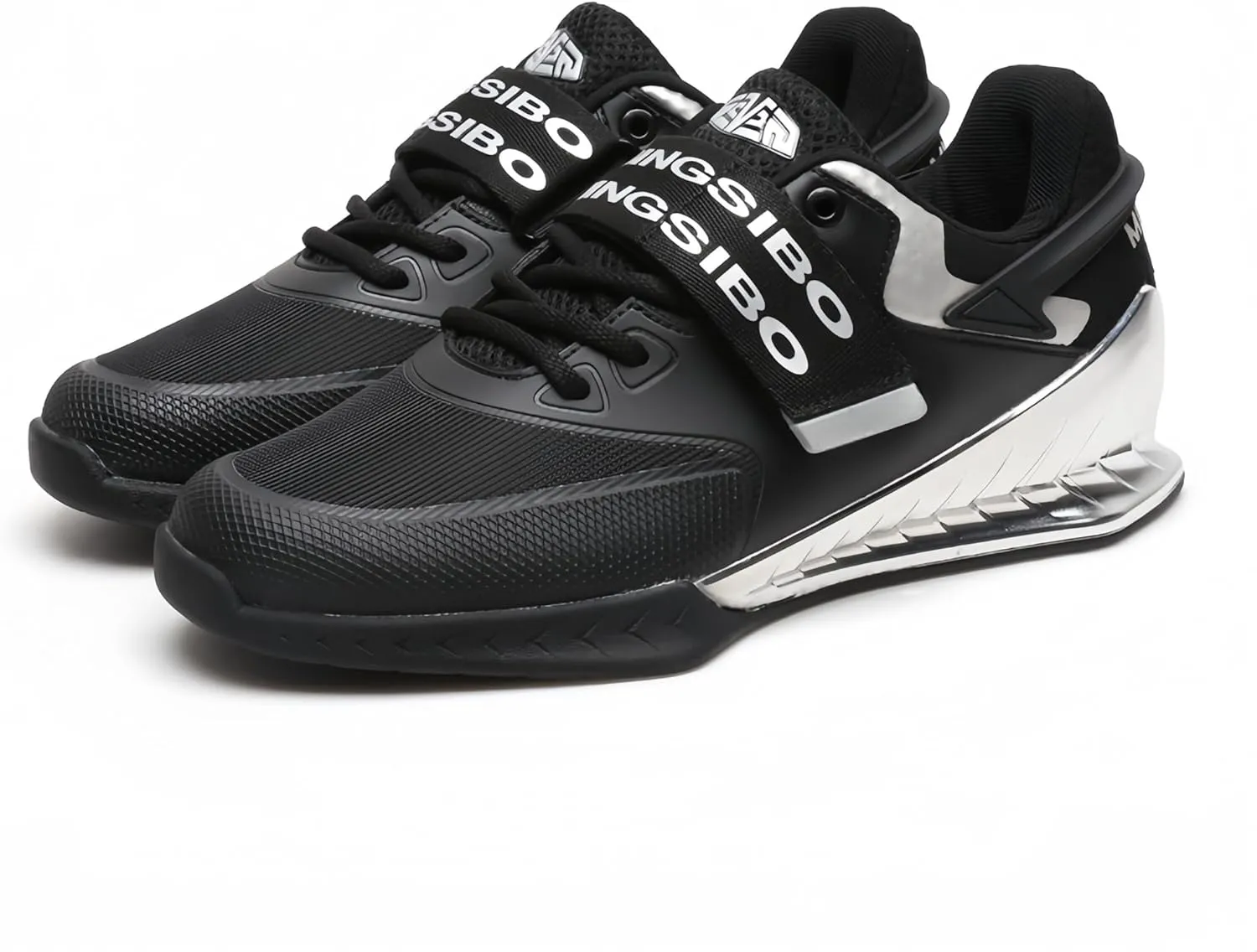Powerlifting Shoes for Heavy Weightlifting Gym for Crossfit Lifting Training Footwear Weight Lifting for Men Squat Shoes Powerlifting with Rubber Non-Slip Sole