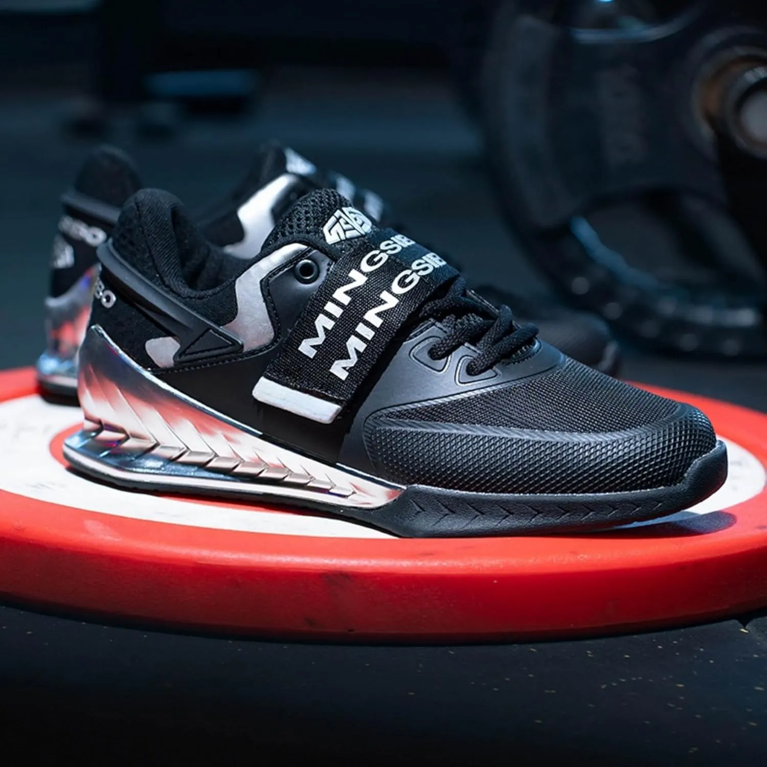 Powerlifting Shoes for Heavy Weightlifting Gym for Crossfit Lifting Training Footwear Weight Lifting for Men Squat Shoes Powerlifting with Rubber Non-Slip Sole