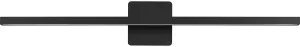 Progress Lighting Phase 5 Collection 32 in. Black Slim Modern 3CCT Integrated LED Linear Vanity Light