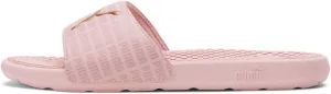 PUMA Cool Cat Echo Wns Slides, Womens, Lotus/Rose Gold, Size 10