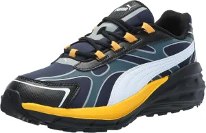 PUMA Men's Hypnotic Leather Shoes, Black-Strong Gray, 10.5