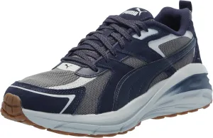 PUMA Men's Hypnotic Leather Shoes, Black-Strong Gray, 10.5