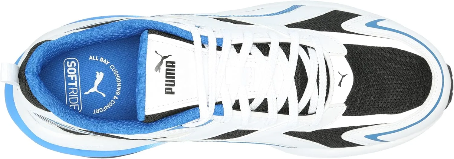 PUMA Men's Hypnotic Leather Shoes, Black-Strong Gray, 10.5