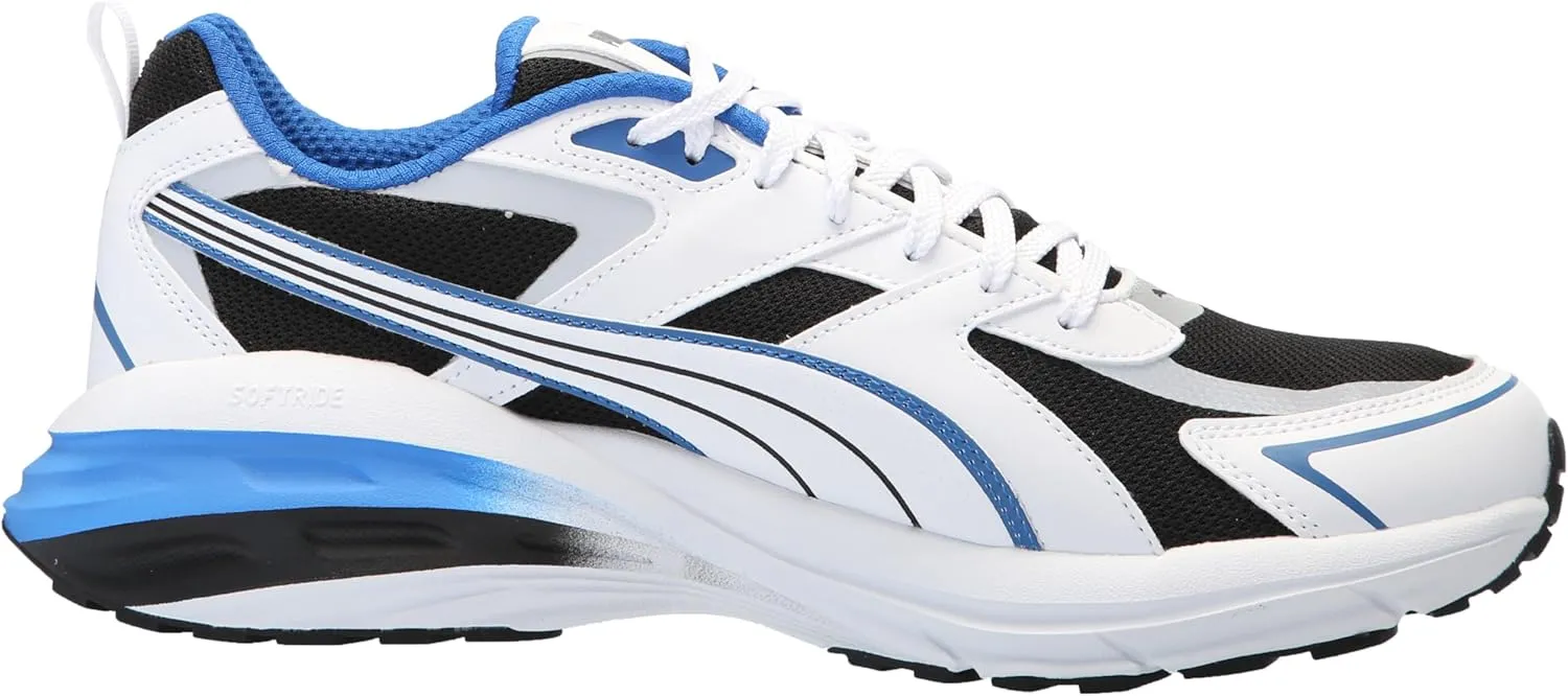 PUMA Men's Hypnotic Leather Shoes, Black-Strong Gray, 10.5