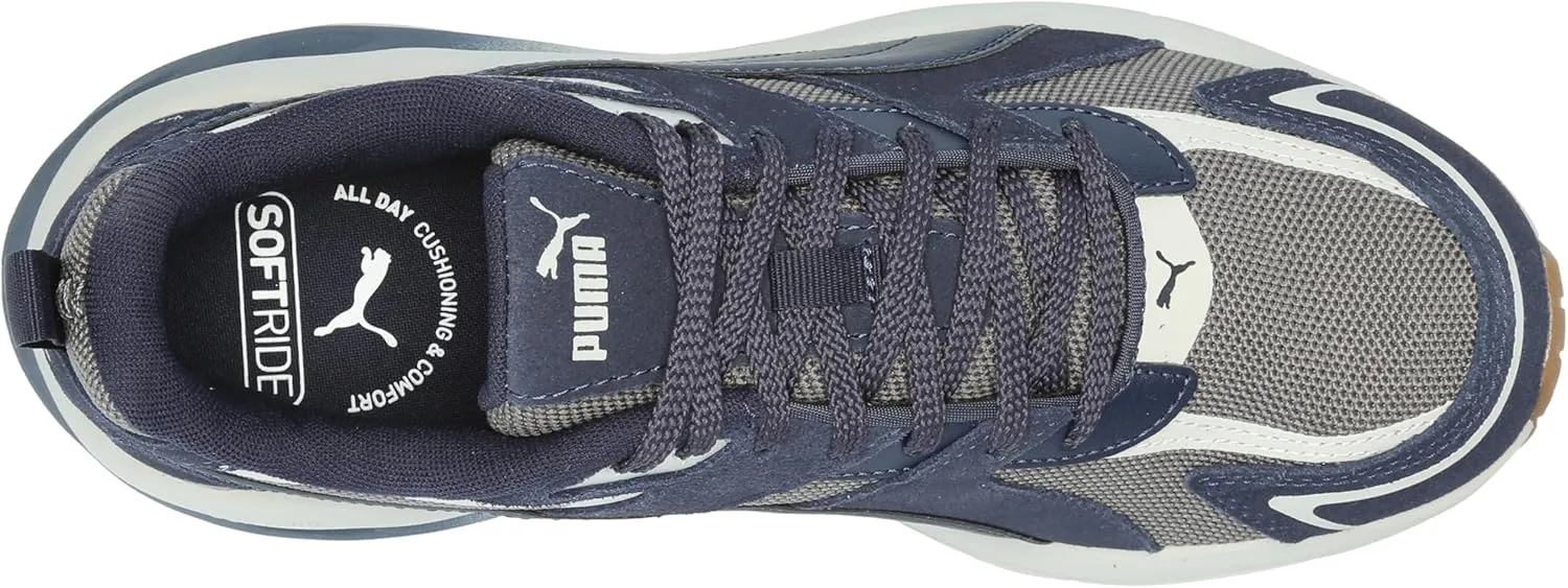 PUMA Men's Hypnotic Leather Shoes, Black-Strong Gray, 10.5