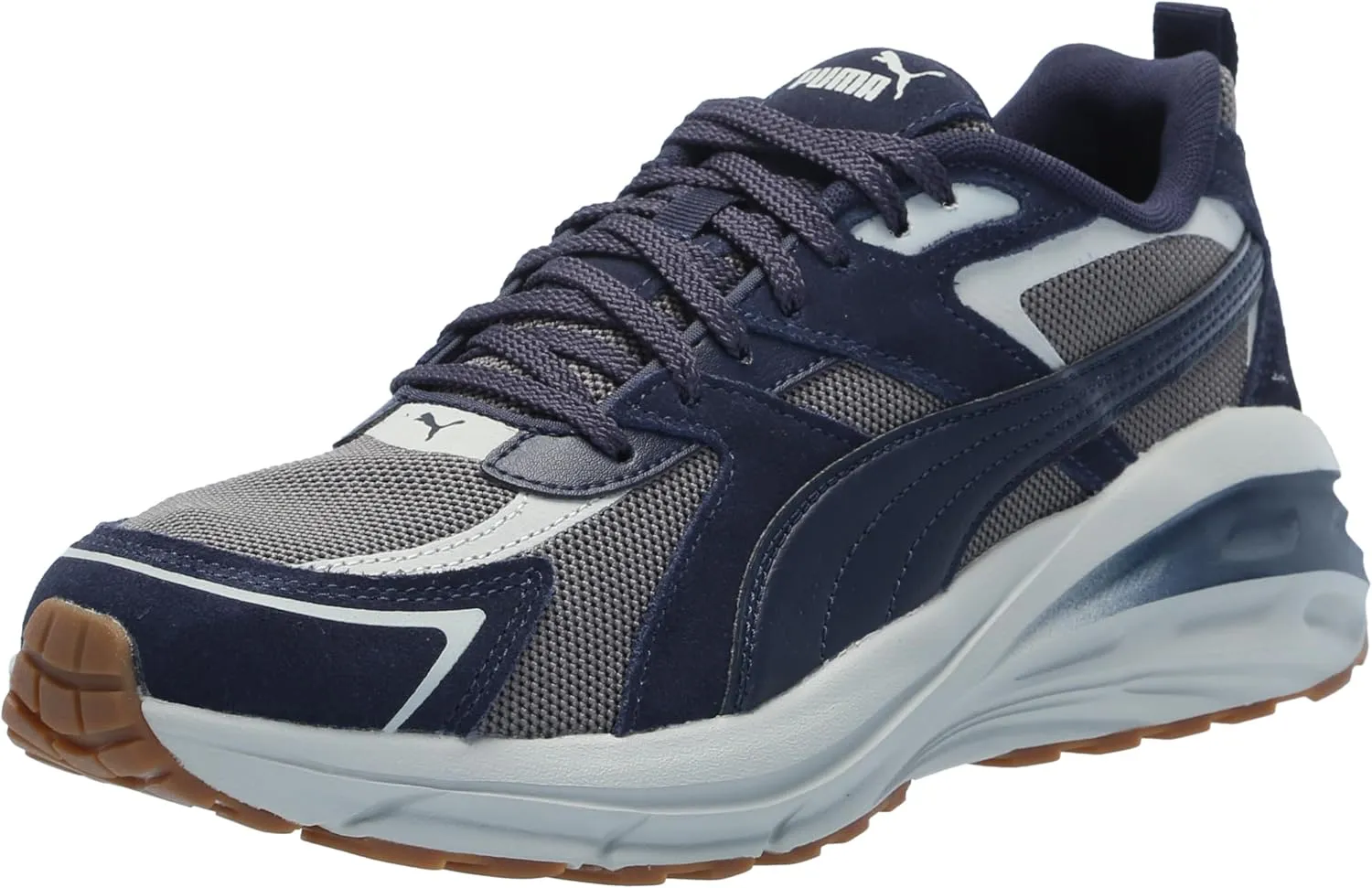 PUMA Men's Hypnotic Leather Shoes, Black-Strong Gray, 10.5