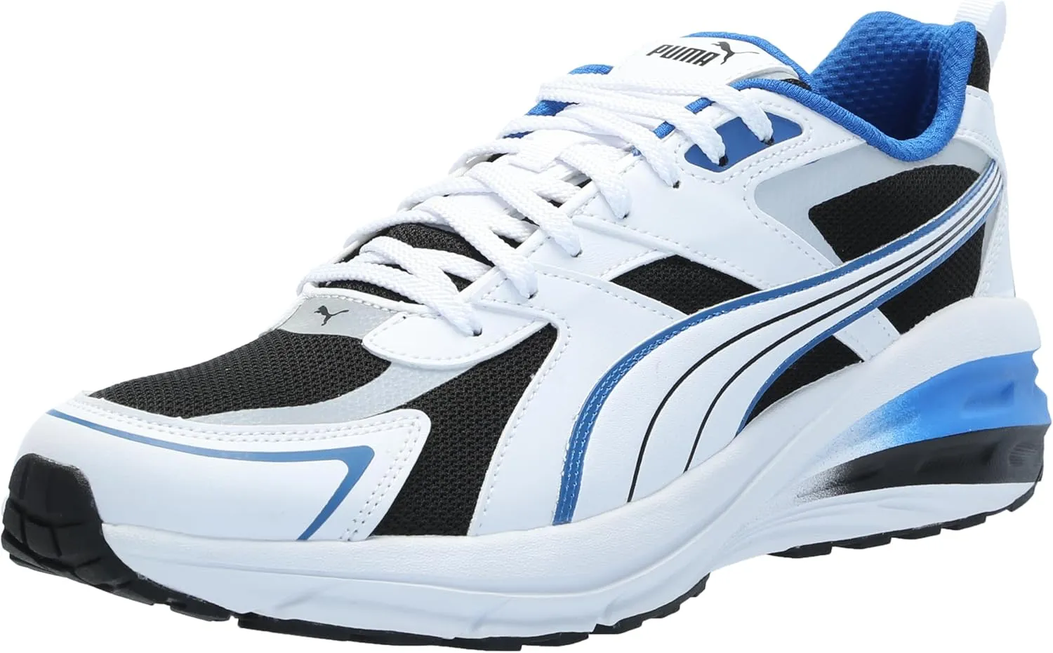PUMA Men's Hypnotic Leather Shoes, Black-Strong Gray, 10.5