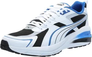 PUMA Men's Hypnotic Leather Shoes, Black-Strong Gray, 10.5