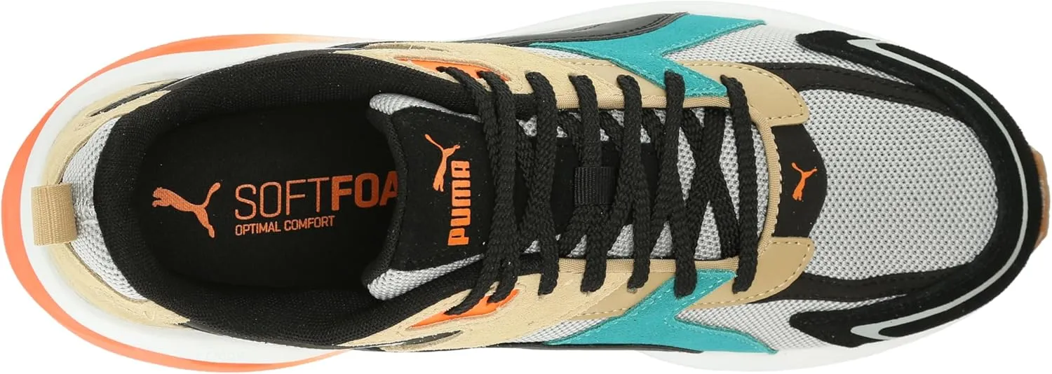 PUMA Men's Hypnotic Leather Shoes, Black-Strong Gray, 10.5