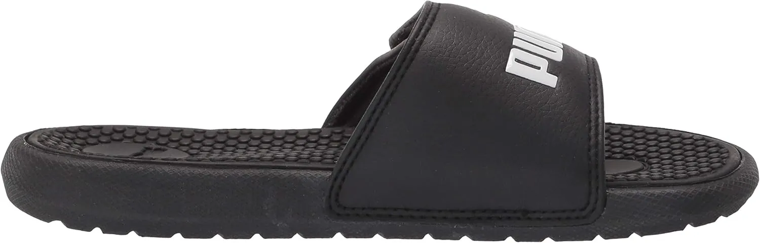 PUMA Unisex-Child Cool Cat Hook and Loop Slide Sandal