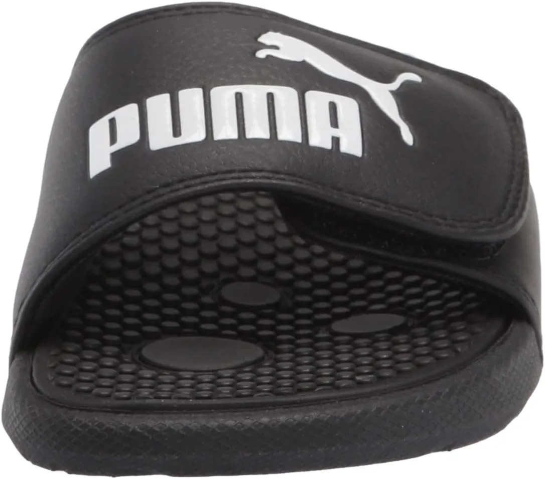 PUMA Unisex-Child Cool Cat Hook and Loop Slide Sandal