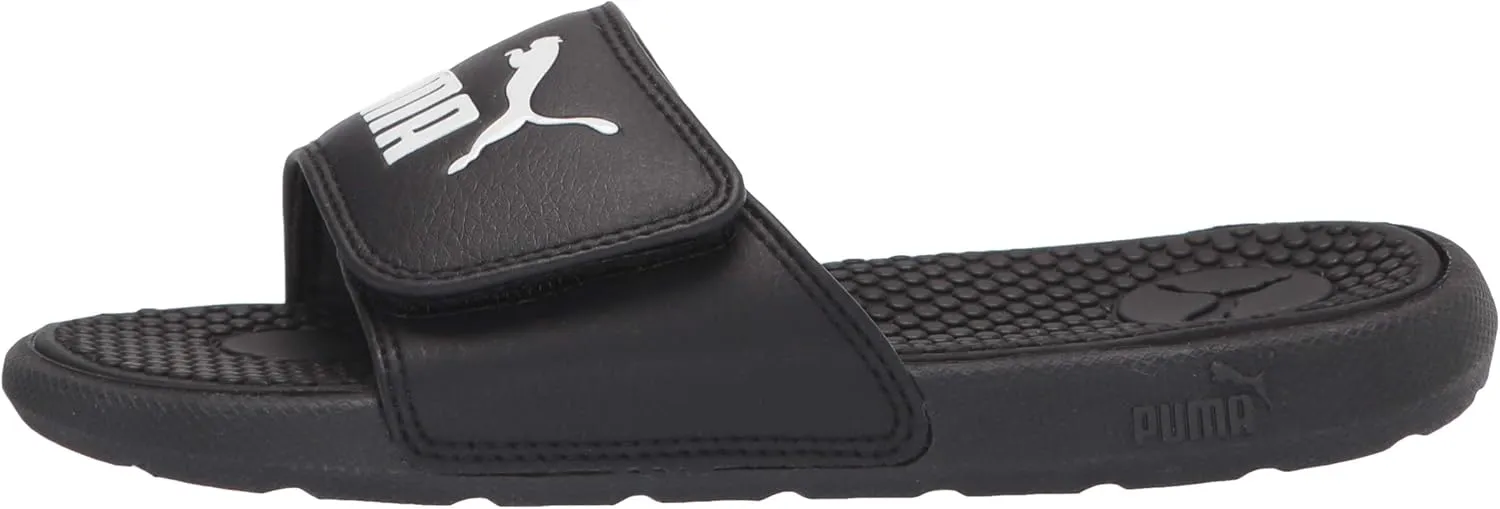 PUMA Unisex-Child Cool Cat Hook and Loop Slide Sandal