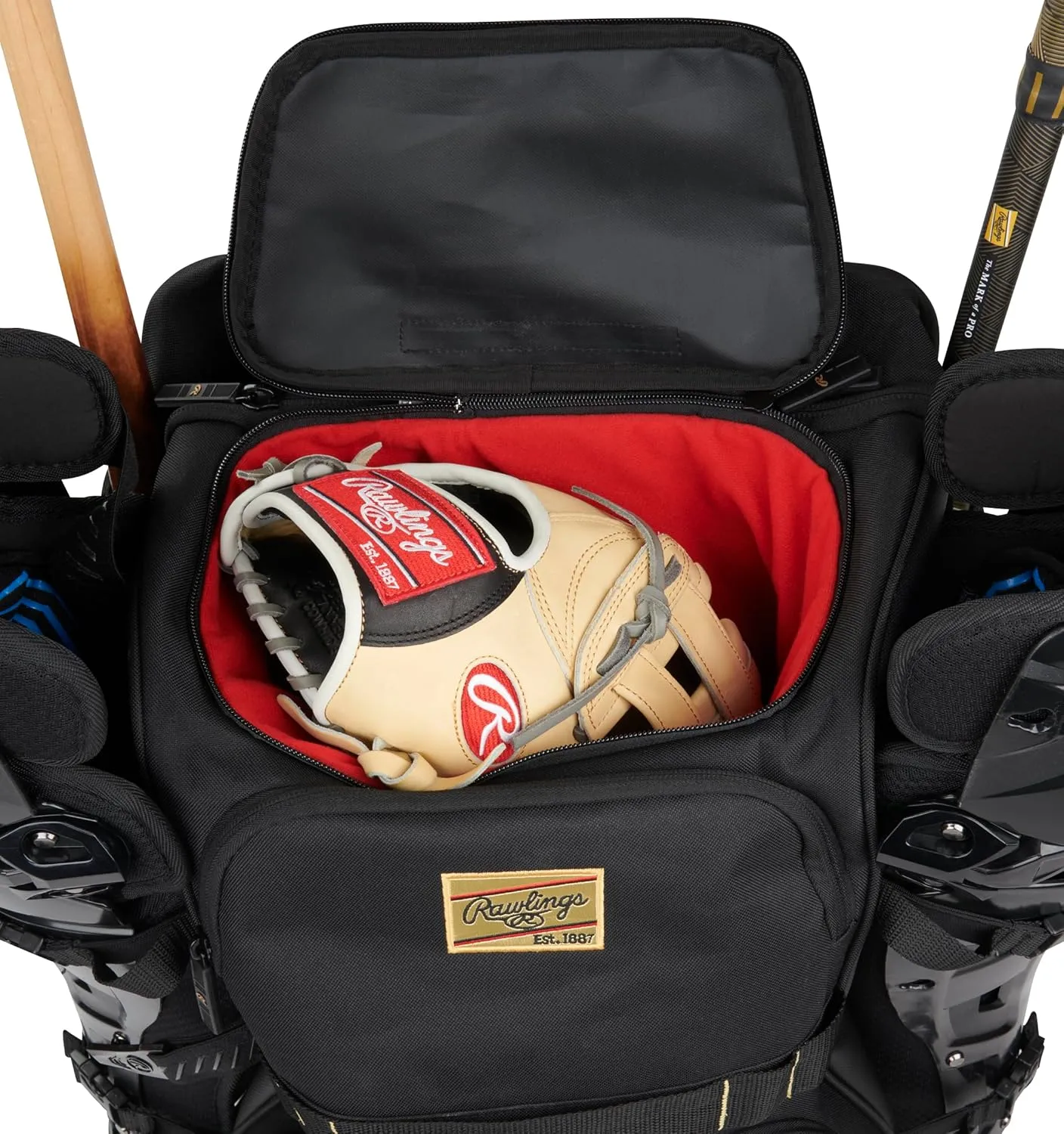 Rawlings | GOLD COLLECTION Wheeled Equipment Bag | Baseball/Softball | Multiple Styles