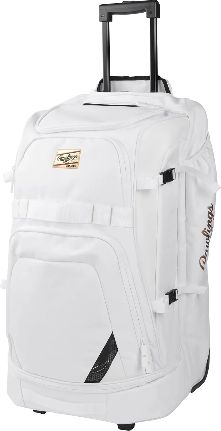 Rawlings | GOLD COLLECTION Wheeled Equipment Bag | Baseball/Softball | Multiple Styles