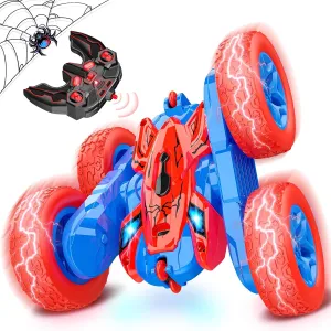RC Cars Toys for Boys Ages 3-8 Kids Remote Control Stunt Car Toy Gifts for 4 5 6 7 8 9 10 Year Old Boy Girl Birthday Gift 360° Flip 4WD Car for Boys Age 4-6 5-7