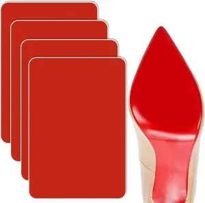Red Bottom Shoe Protector,Sole Protector for Red Bottom Shoes,Self-Adhesive Shoe Bottom Protector Stickers