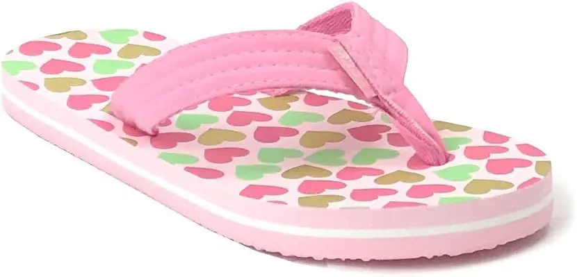REDVOLUTION Girls Classic Braided Accented Beach Sandals Casual Flip Flop Surfer Girl