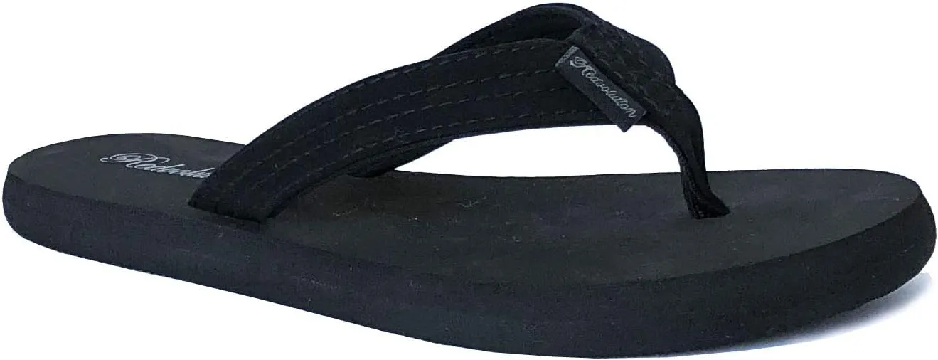 REDVOLUTION New Women's Classic Beach Flip Flop Soft Sandals Slip on Shoe Maui
