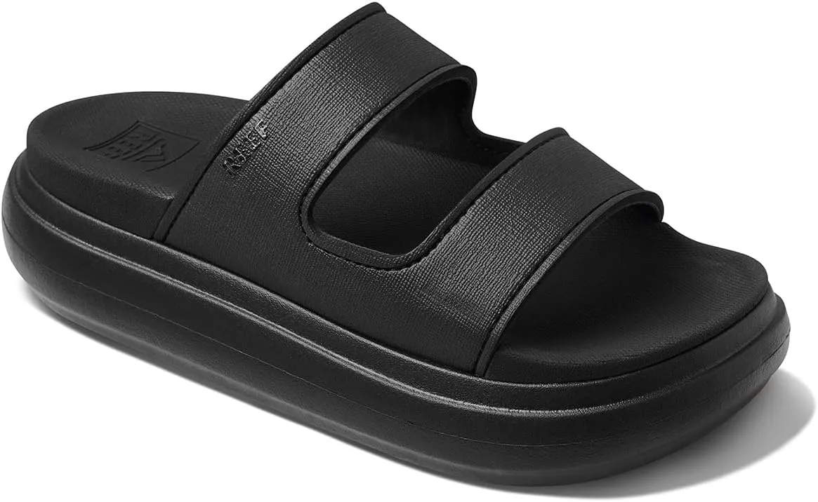 Reef Cushion Bondi 2 Bar Womens Slide Sandal, Lightweight and Supportive Footbed, Water Friendly