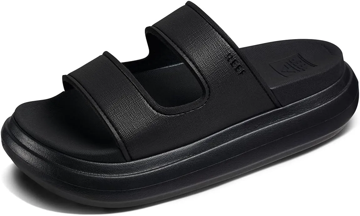 Reef Cushion Bondi 2 Bar Womens Slide Sandal, Lightweight and Supportive Footbed, Water Friendly