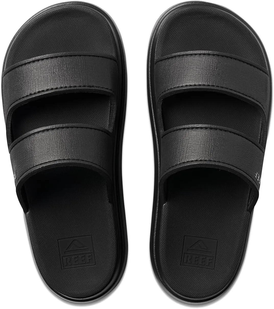 Reef Cushion Bondi 2 Bar Womens Slide Sandal, Lightweight and Supportive Footbed, Water Friendly