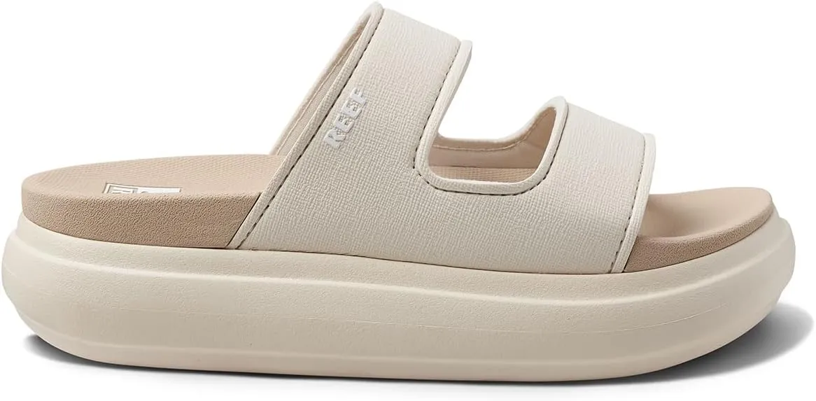 Reef Cushion Bondi 2 Bar Womens Slide Sandal, Lightweight and Supportive Footbed, Water Friendly