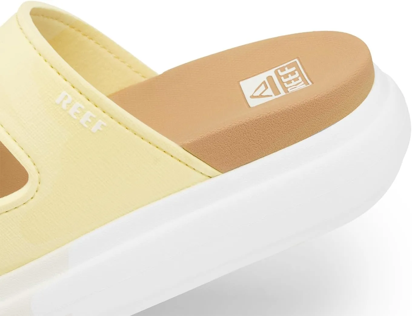 Reef Cushion Bondi 2 Bar Womens Slide Sandal, Lightweight and Supportive Footbed, Water Friendly