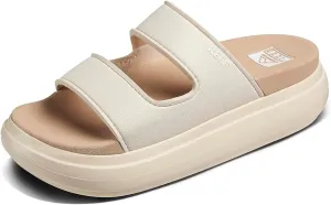 Reef Cushion Bondi 2 Bar Womens Slide Sandal, Lightweight and Supportive Footbed, Water Friendly