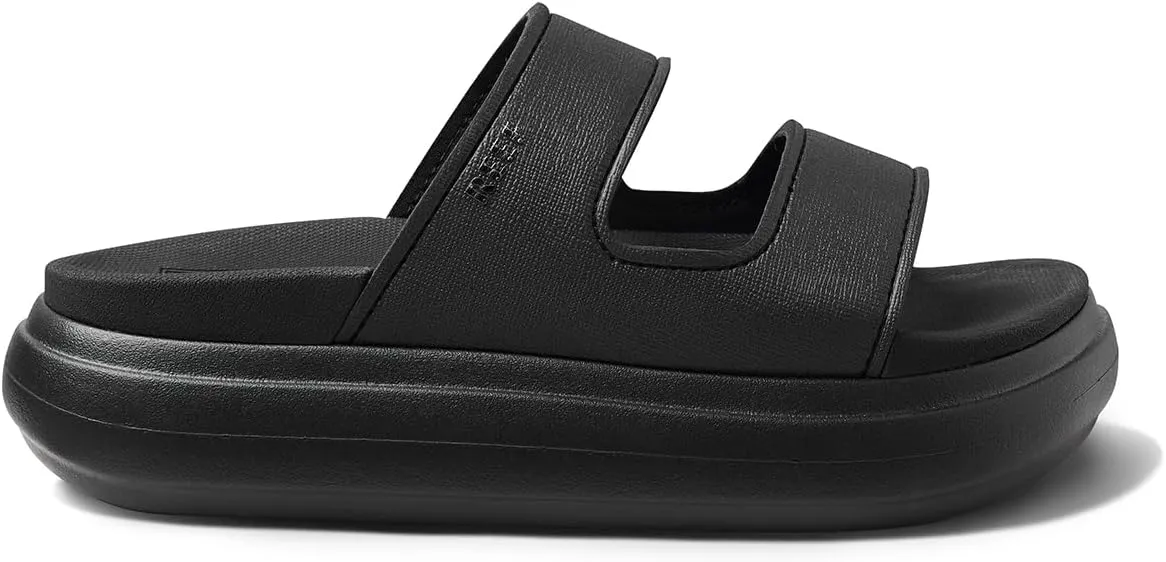 Reef Cushion Bondi 2 Bar Womens Slide Sandal, Lightweight and Supportive Footbed, Water Friendly