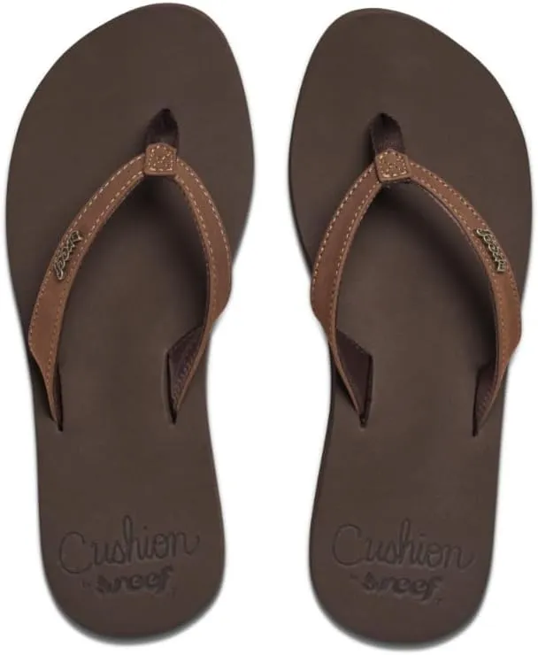 REEF Cushion Luna Women's Flip Flop, Ultra Soft Cushion Footbed, Arch Support
