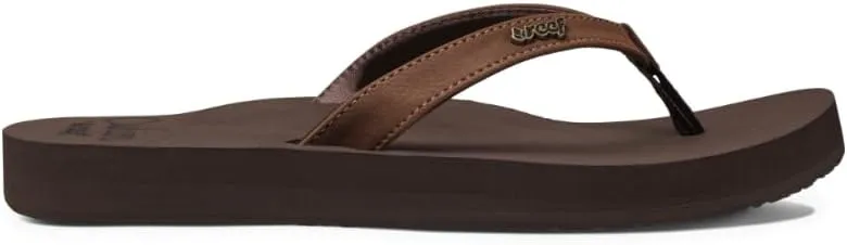 REEF Cushion Luna Women's Flip Flop, Ultra Soft Cushion Footbed, Arch Support
