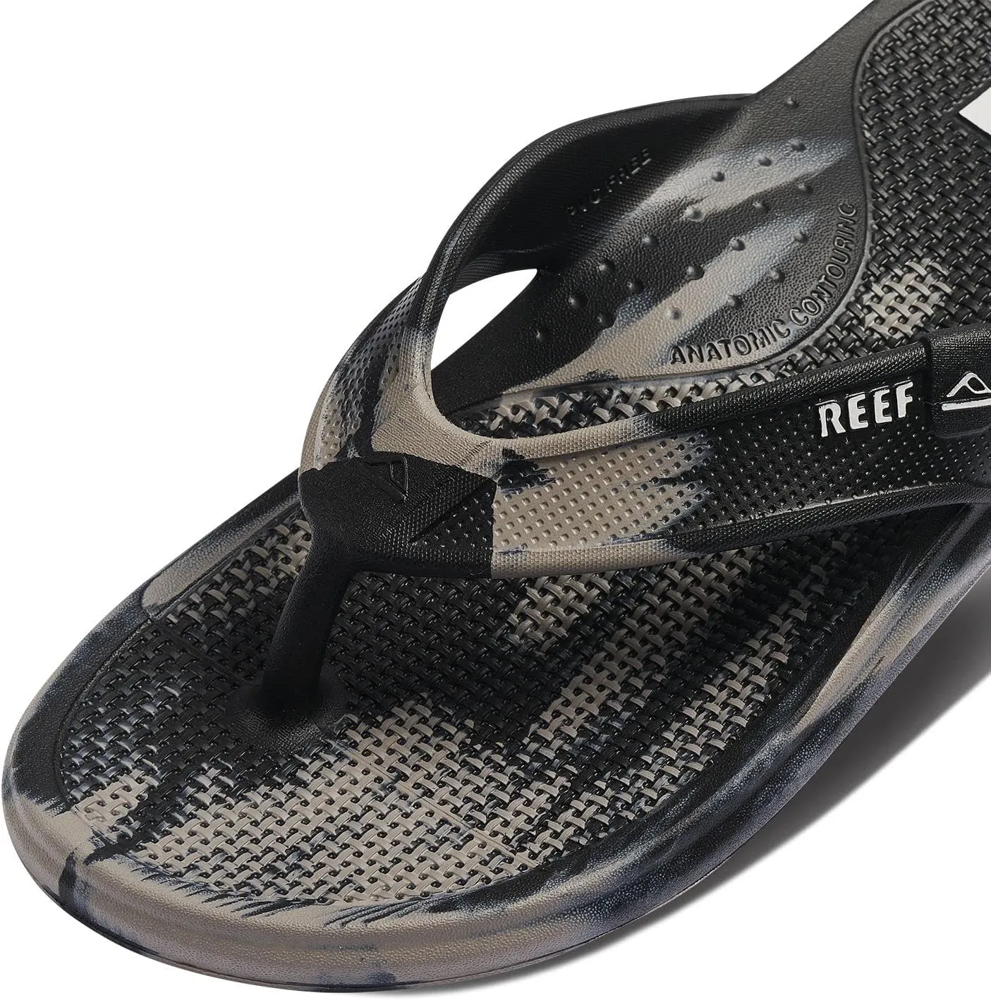 REEF Oasis Men's Flip Flop Sandal, Waterproof, Lightweight & Flexible, Arch Support