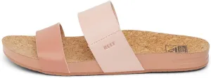 Reef Women's Vista Fashion Slide Sandal, Vegan Leather Strap, Ultra Soft Cushion Footbed
