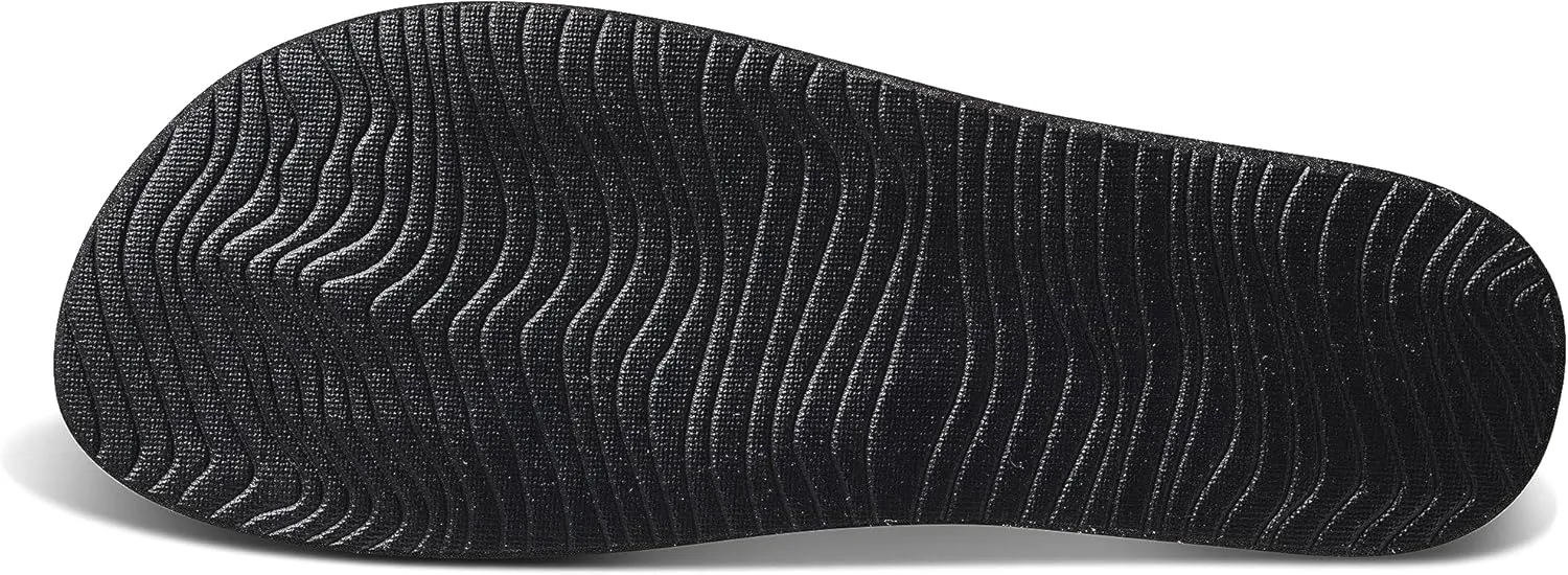 Reef Women's Vista Fashion Slide Sandal, Vegan Leather Strap, Ultra Soft Cushion Footbed