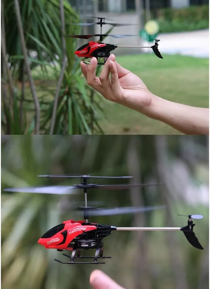 Remote Control Helicopter, 3.5 Channel RC Helicopter Toys for Kids, 2.4 GHz with Gyro and LED Light