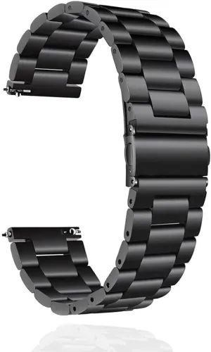 Replacement Watch-Band 20mm Stainless Steel Strap Bracelet Watch Wriststrap(D)