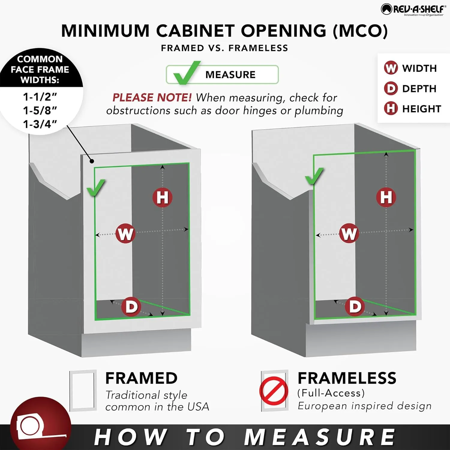 Rev-A-Shelf Double 35 Quart Pullout Under Cabinet Trash Cans with Soft Open & Close Slide System, Metallic Silver, Maple Wood Bottom 4WCBM-18DM-2