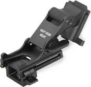 Rhino Mount Helmet Adapter Full Metal NVG Mount for PVS 14 Night Vision Goggles Mortise and Tenon Joint Structure