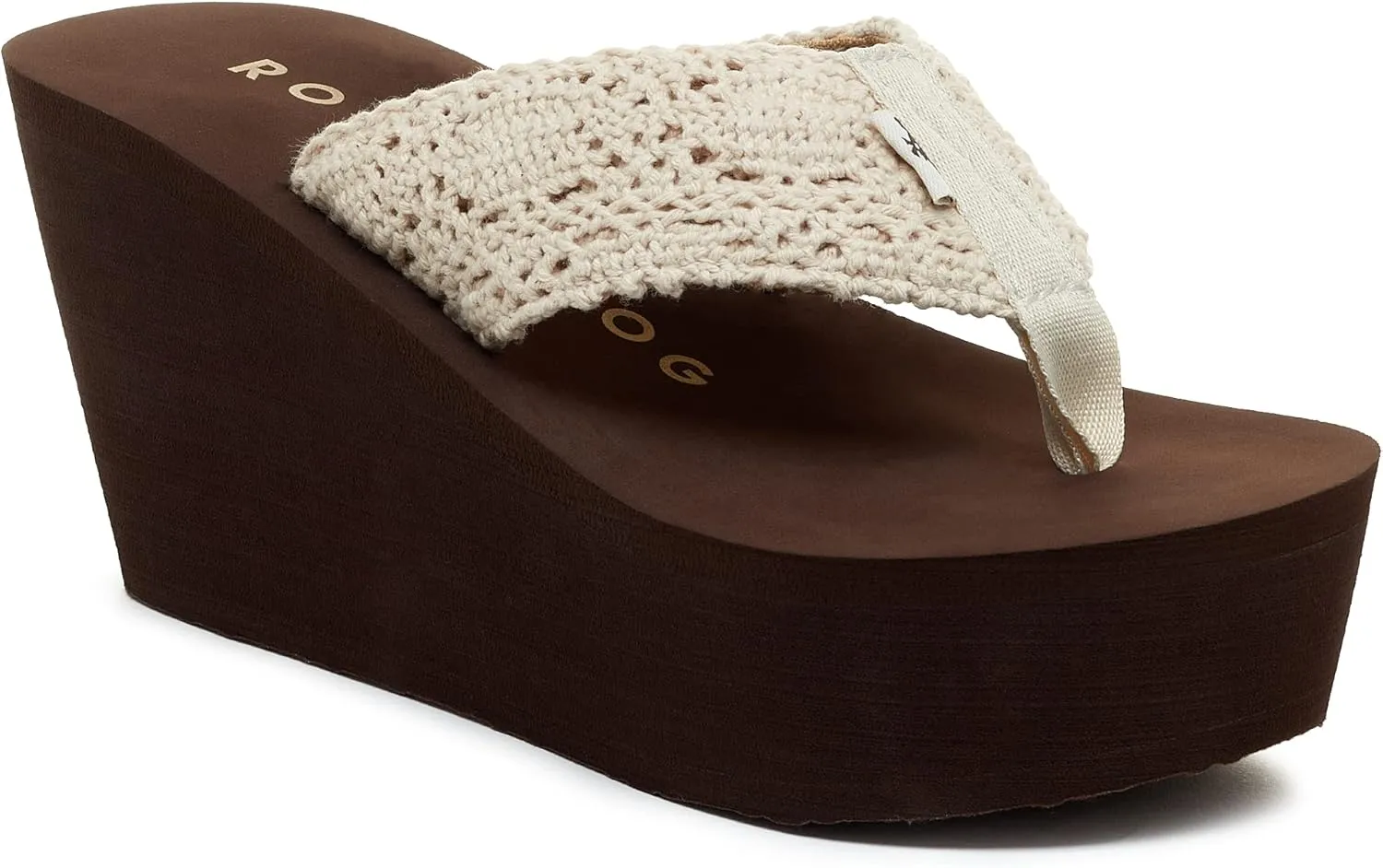 Rocket Dog Women's Diver Comfort Foam Wedge Flip Flop Sandal