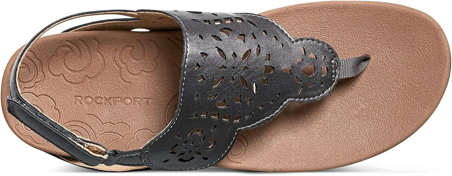 Rockport Women Ridge Circle Sling Slide Sandal