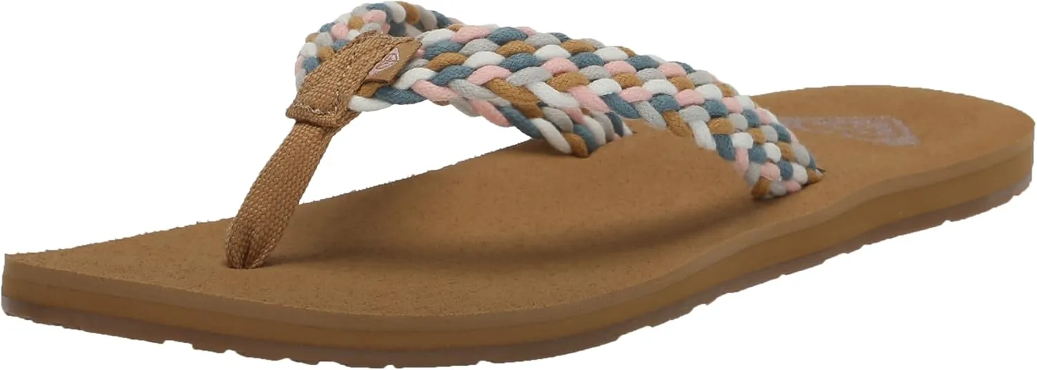 Roxy Women's Porto Rope Flip Flop