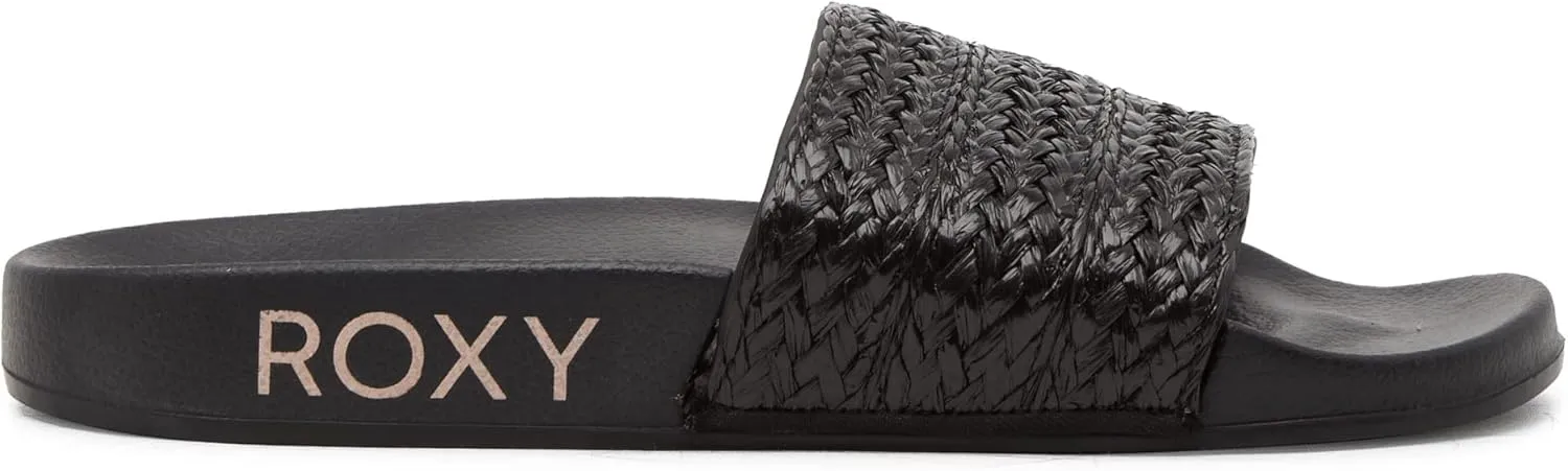 Roxy Women's Slippy Jute Slide Sandal