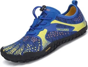 SAGUARO Kids' Barefoot Shoes Boys Girls Quick Dry Aqua Athletic Sneakers Lightweight Sport Footwear Toddler Water Shoes