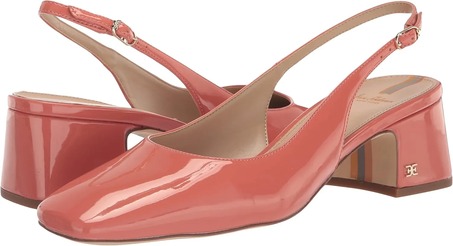 Sam Edelman Women's Terra Gem Slingback Kitten Heel