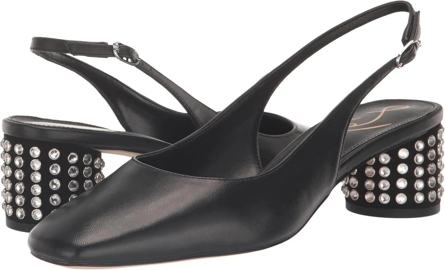 Sam Edelman Women's Terra Gem Slingback Kitten Heel