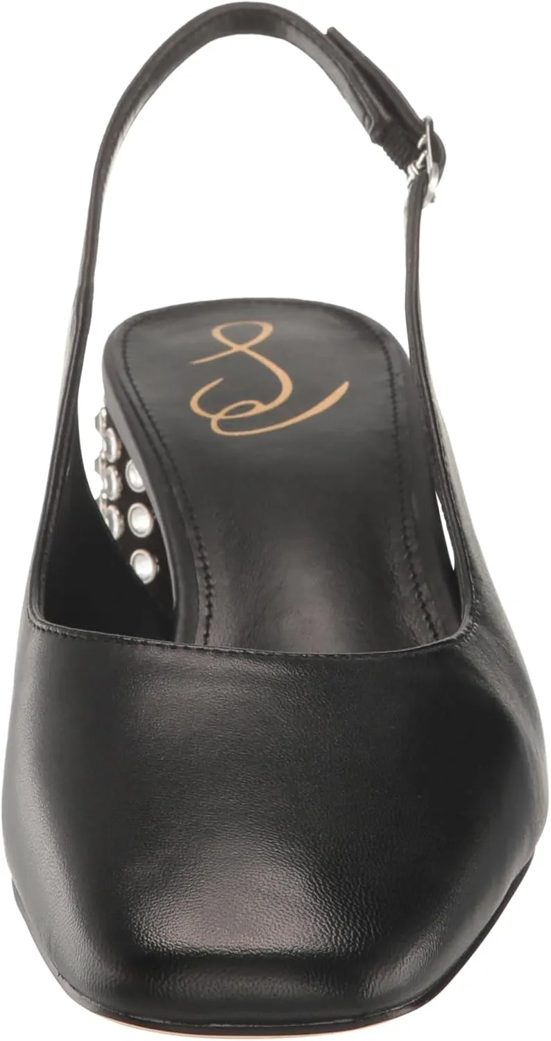 Sam Edelman Women's Terra Gem Slingback Kitten Heel