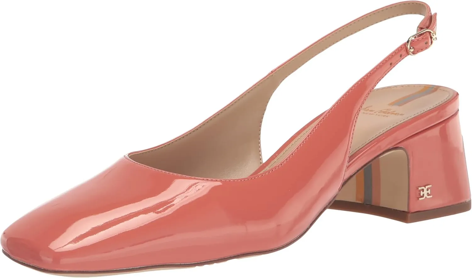 Sam Edelman Women's Terra Gem Slingback Kitten Heel
